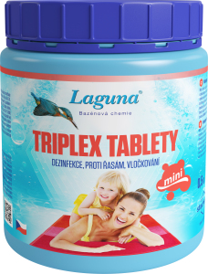 Laguna Triplex Mini tablety 3v1, dezinfekcia vločkovania a proti riasam, 500 g