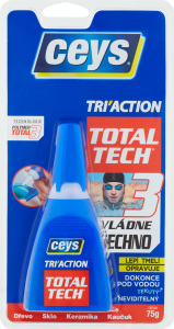 Ceys Tri Action univerzálne lepidlo na všetky materiály, 75 g