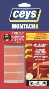 Ceys Montack Express obojstranné montážne pásky, 48 × 18 mm, 10 ks