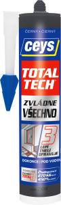 Ceys Total Tech univerzálne lepidlo a tmel, čierny, 290 ml