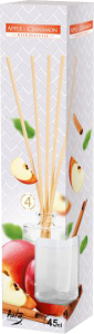 Bispol vonné tyčinky jablko & škorica, 45 ml