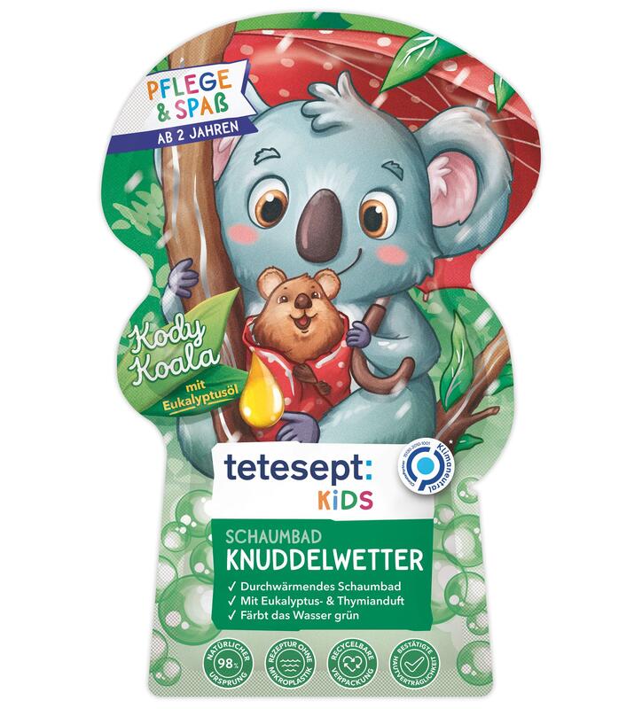 TETESEPT Koala bublinkový kúpeľ, 40 ml