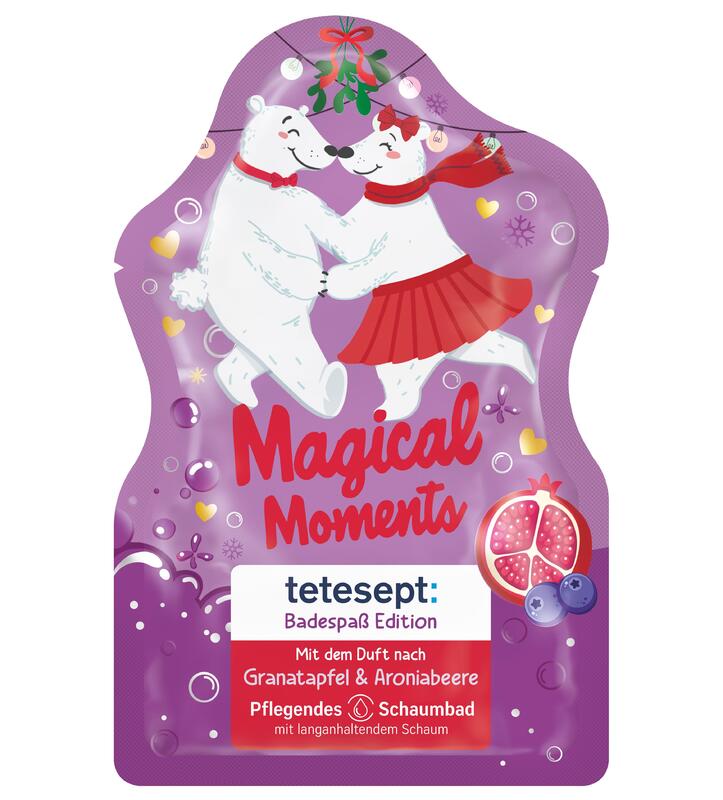 Tetesept Bublinkový kúpeľ Kúzelné chvíle, 40 ml