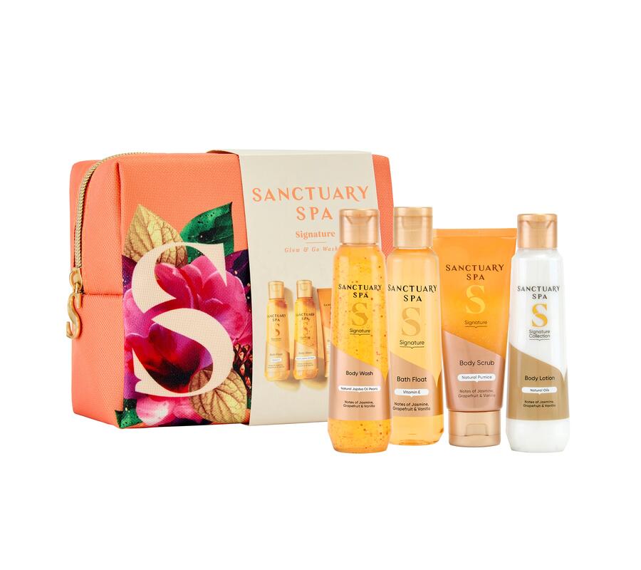 SANCTUARY SPA Darčekový set Signature Glow & Go Wash Bag Set