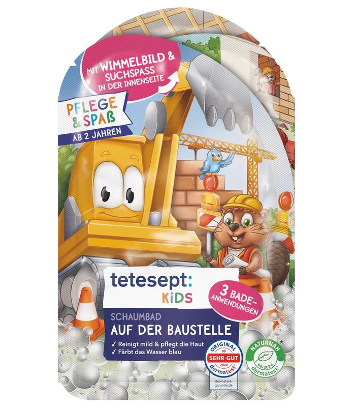 TETESEPT Bublinkový kúpeľ Na stavbe, 3x40 ml