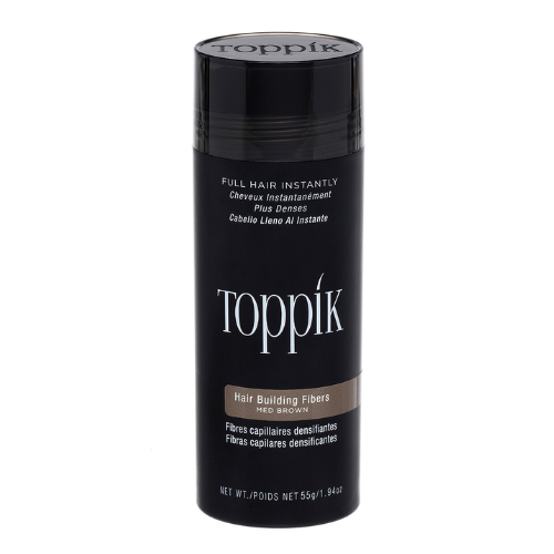 TOPPIK Vlasové vlákna stredne hnedá, 55 g