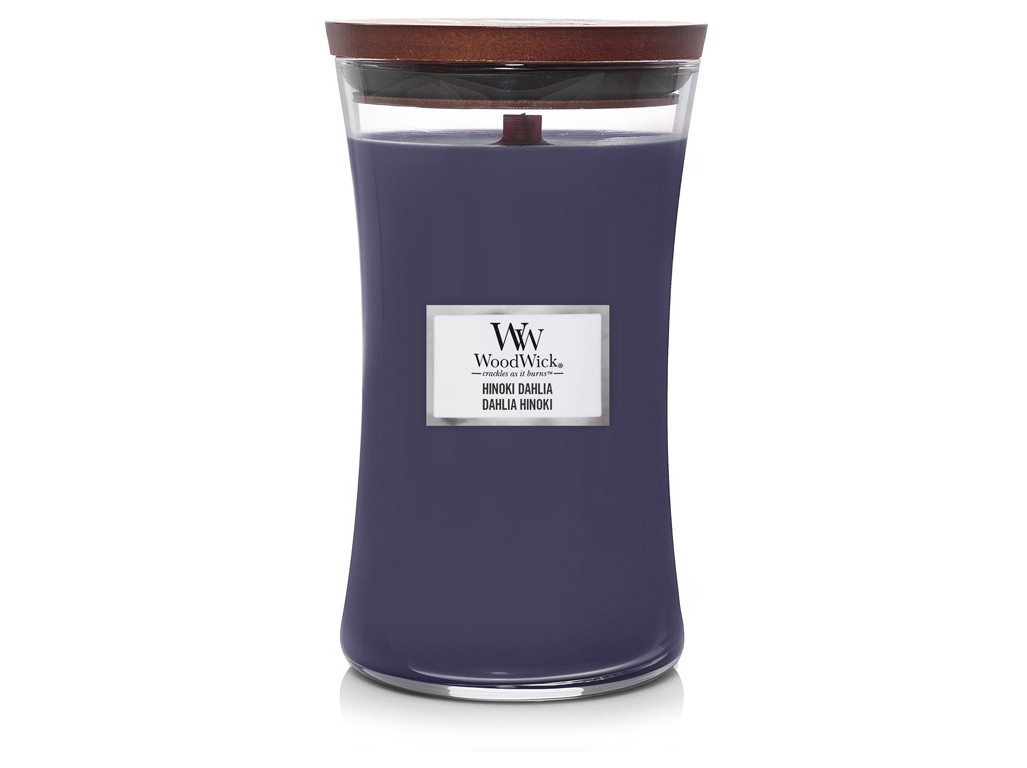 WoodWick Hinoki Dahlia sklo veľké