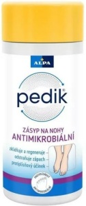 Alpa Pedik s antimikrobiálnou prísadou zásyp na nohy 100 g