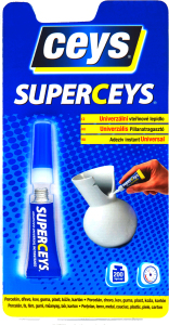 Ceys Superceys univerzálne sekundové lepidlo, 3 g