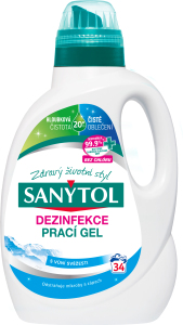 Sanytol dezinfekčný prací gél Sviežosť, 1,7 l