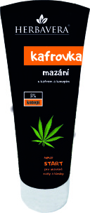 Herbavera Gáfrovka mazanie s gáfrom a kanabisom, 200 ml