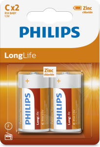 Batéria Philips Longlife 2 ks CR14 mono 1,5V