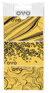 OVO zmršťovacie košieľky (9ks/bli) Zlatá v