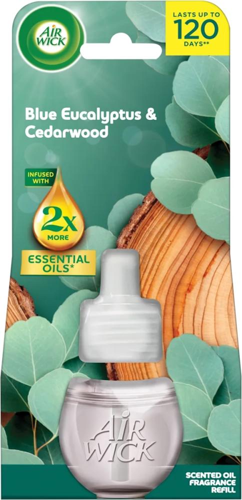 Air Wick Electric náplň 19ml Eukalyptus a cedrové dřevo Ks