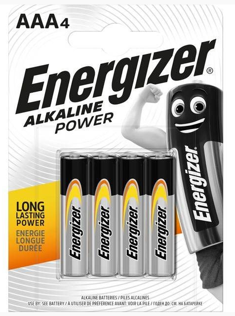 Energizer LR03/4BP Alkaline Power AAA 4pack