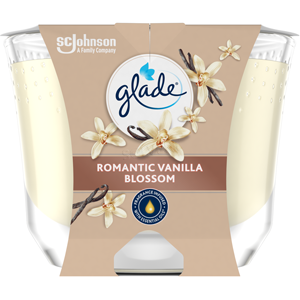 Glade sviečka 204g Romantic Vanilla Bloss