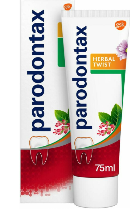 Parodontax - Tandpasta - Herbal Twist - Ginger & Mint - 75ml