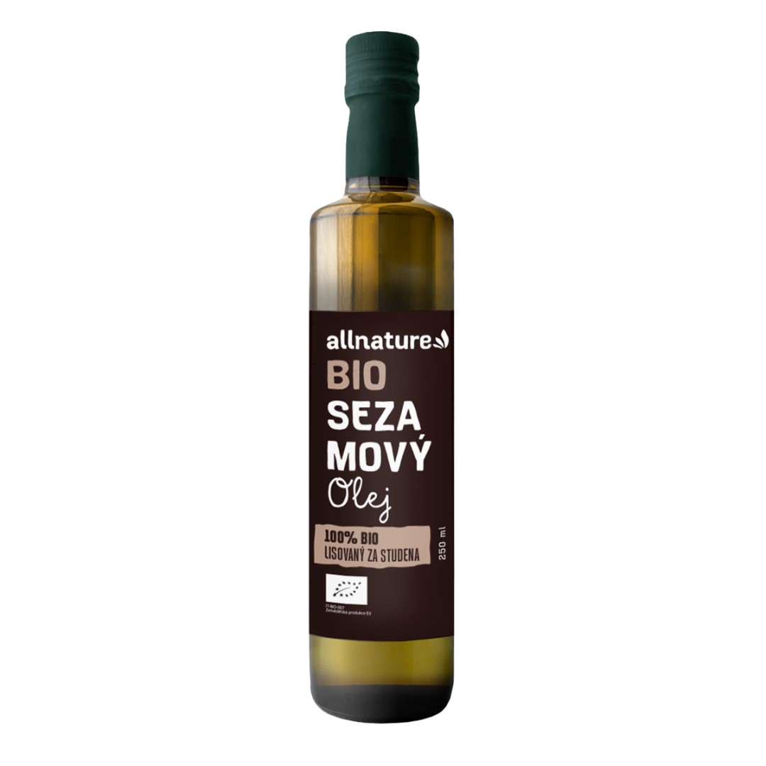 Allnature Sezamový olej BIO 250 ml