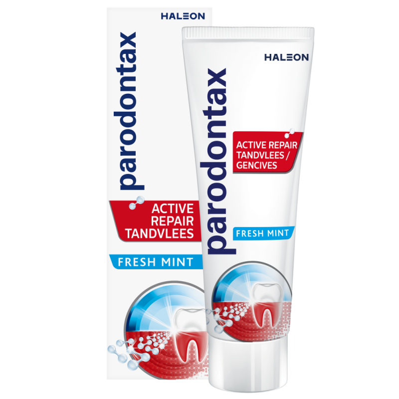 Parodontax aktívna obnova ďasien Fresh Mint zubná pasta 75 ml