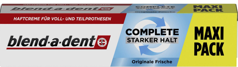 Fixačný krém na zubné protézy 75 ml