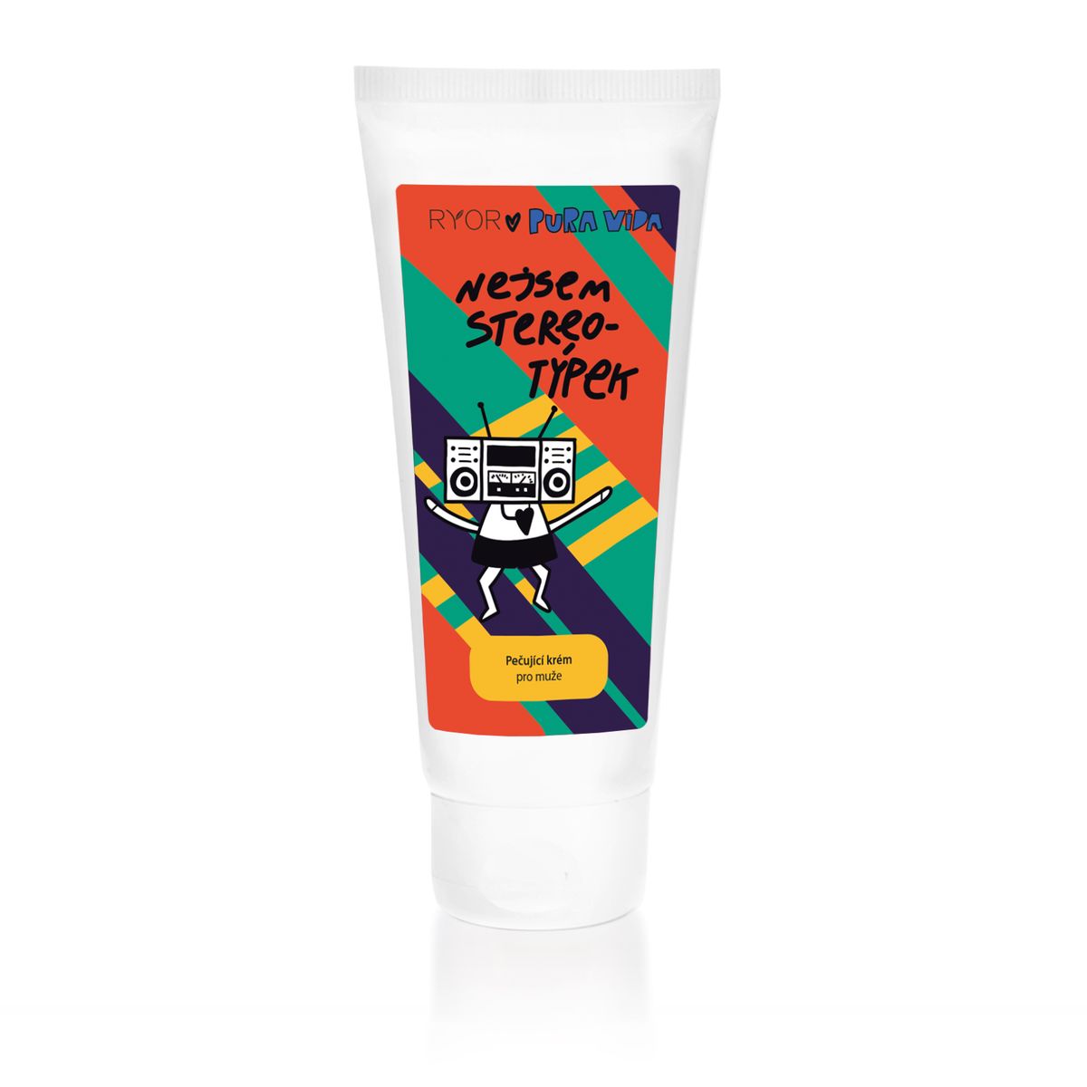 Ryor - PuraVida Ošetrujúci krém pre mužov STEREOTÝPOK - 100 ml