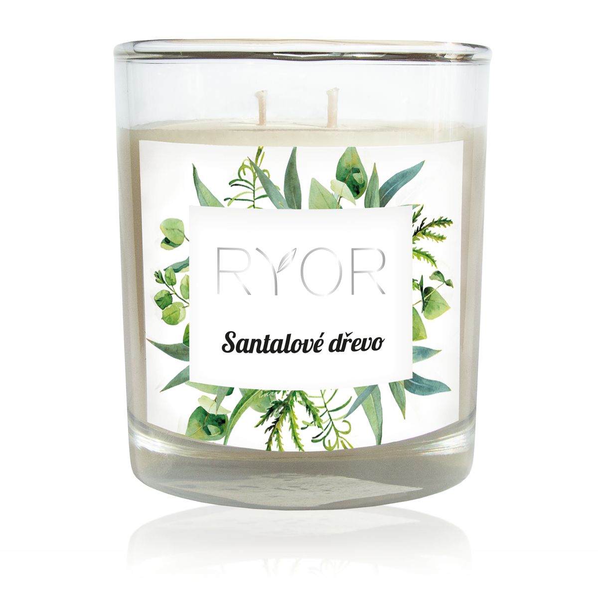 Ryor - Sviečka veľká - Santalové drevo - 210 g