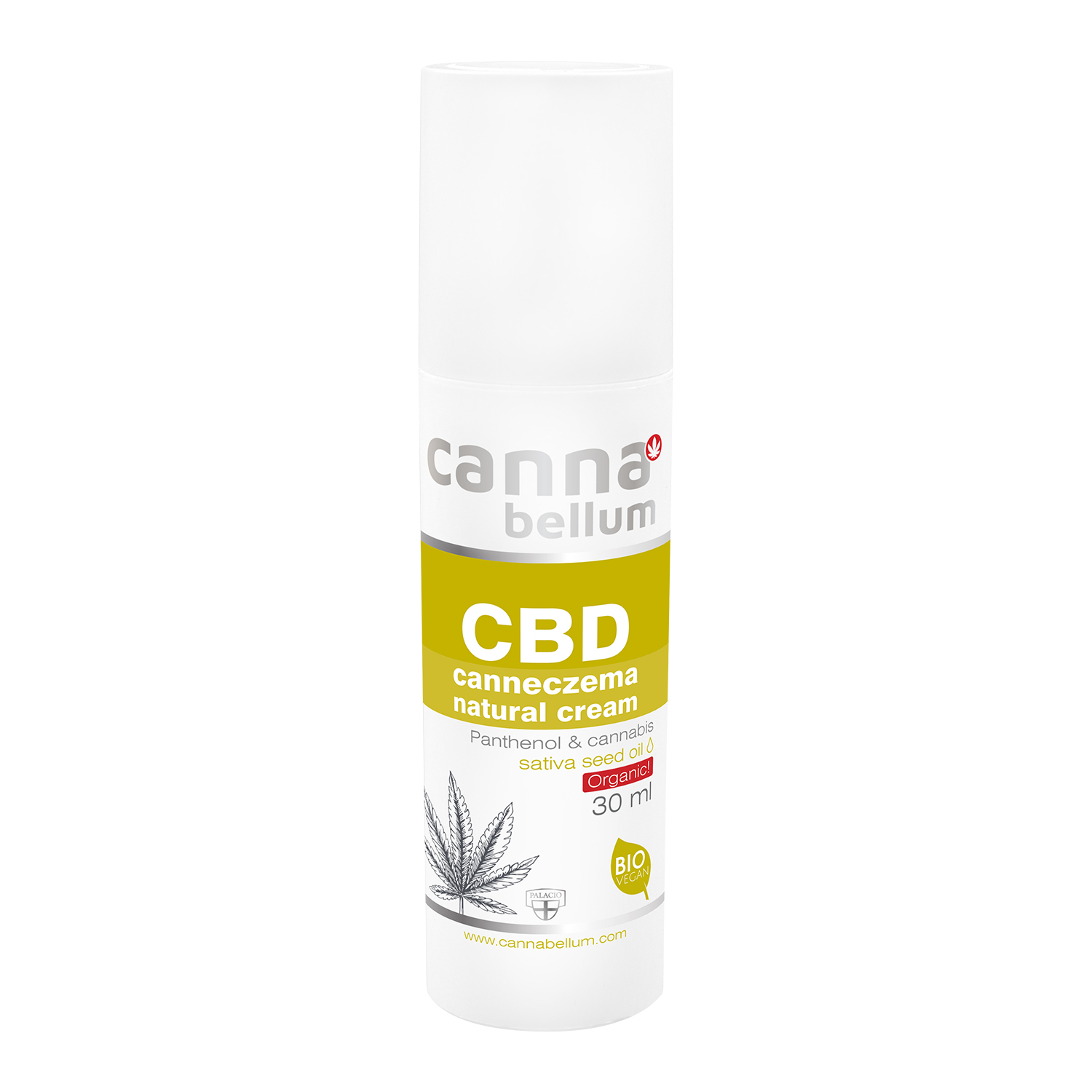 cannabellum CBD Canneczema pleťový krém 30 ml