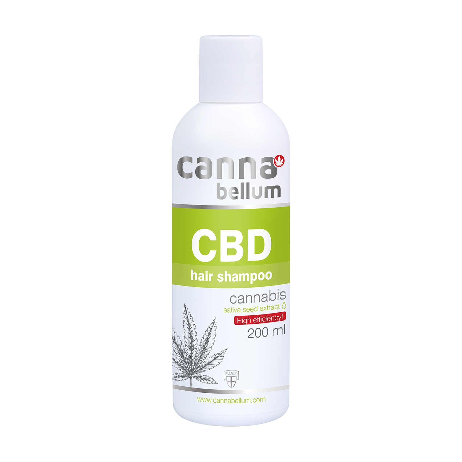 cannabellum CBD vlasový šampón 200ml