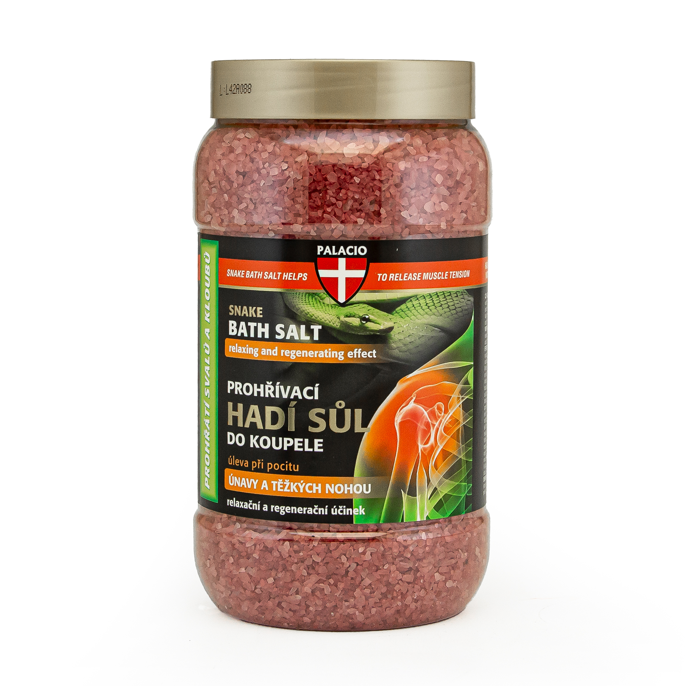 PALACIO Hadí jed kúpeľová soľ, 1200 g