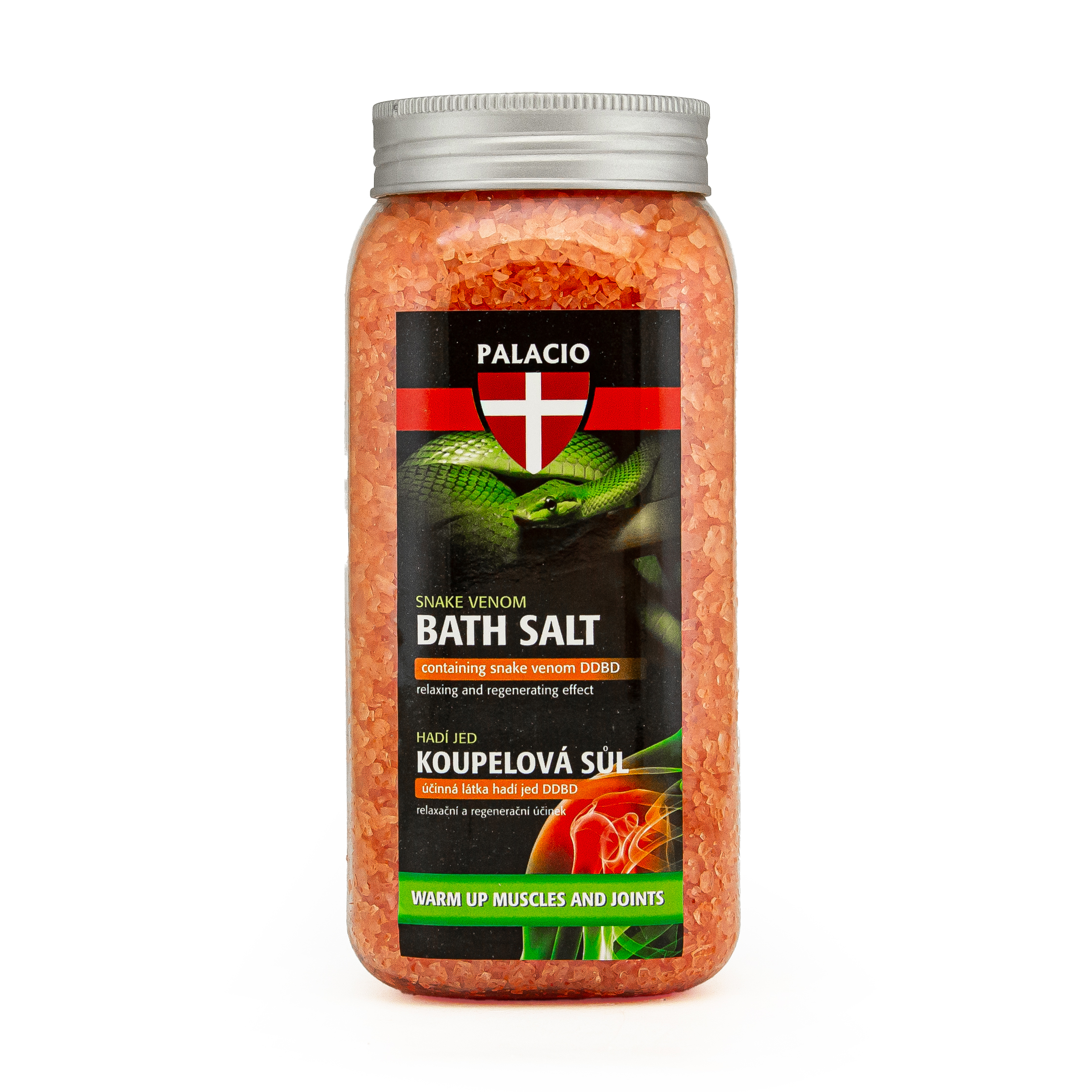 PALACIO Hadí jed kúpeľová soľ, 900 g