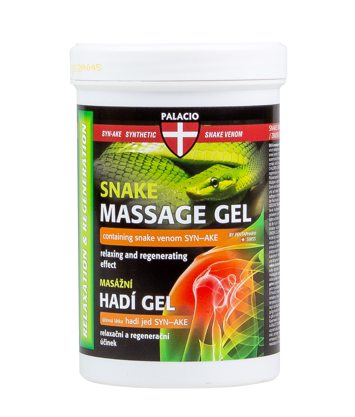 PALACIO Hadí jed masážny gél, 380 ml