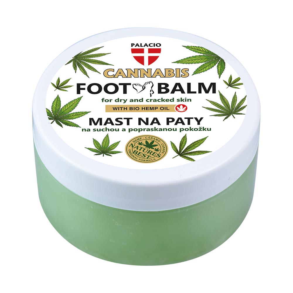PALACIO Konopná masť na päty, 100 ml