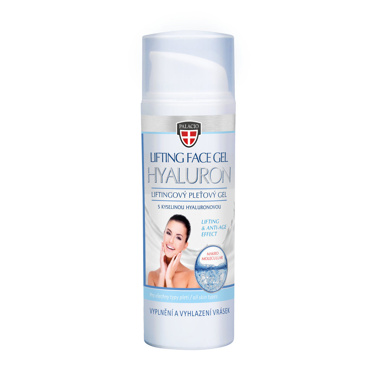PALACIO Liftingový pleťový gél s kyselinou hyalurónovou, 50 ml AR