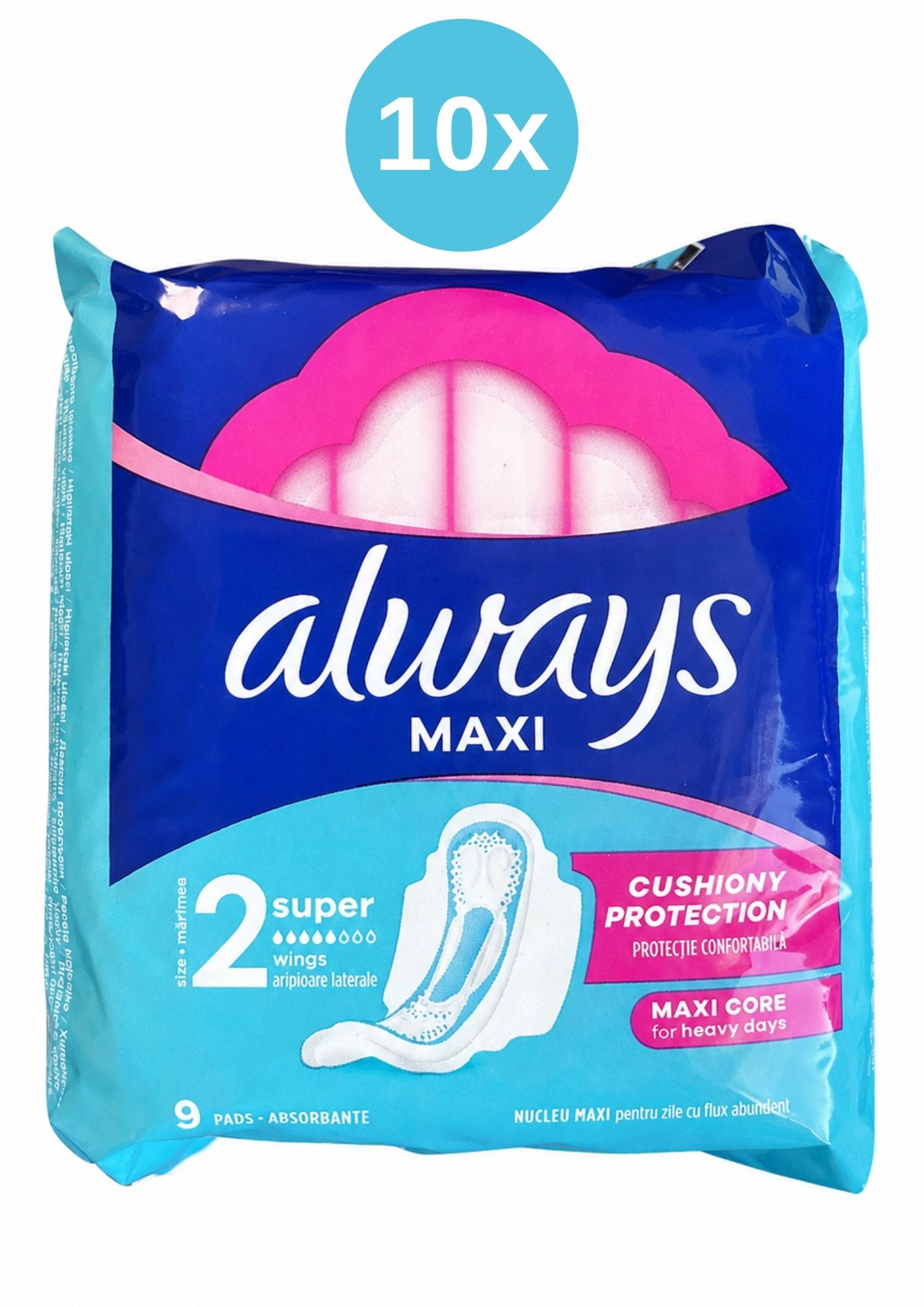 E-shop Always vložky Classic 10x9ks Maxi