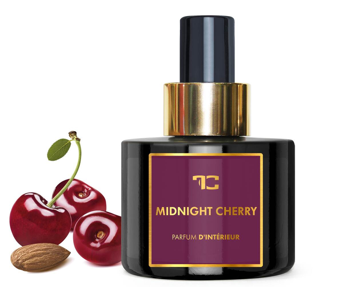 MIDNIGHT CHERRY | bytový parfém v spreji | PARFUMIA® PARFUM D'INTÉRIEUR | 100 ml