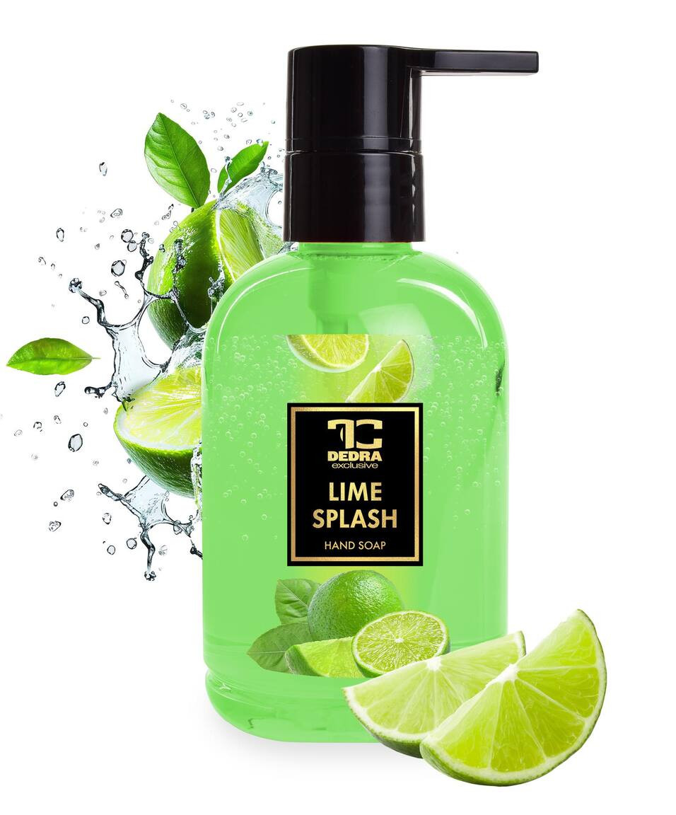 LIME SPLASH | šetrné tekuté mydlo s glycerínom | 310 ml | FRUITY EDITION