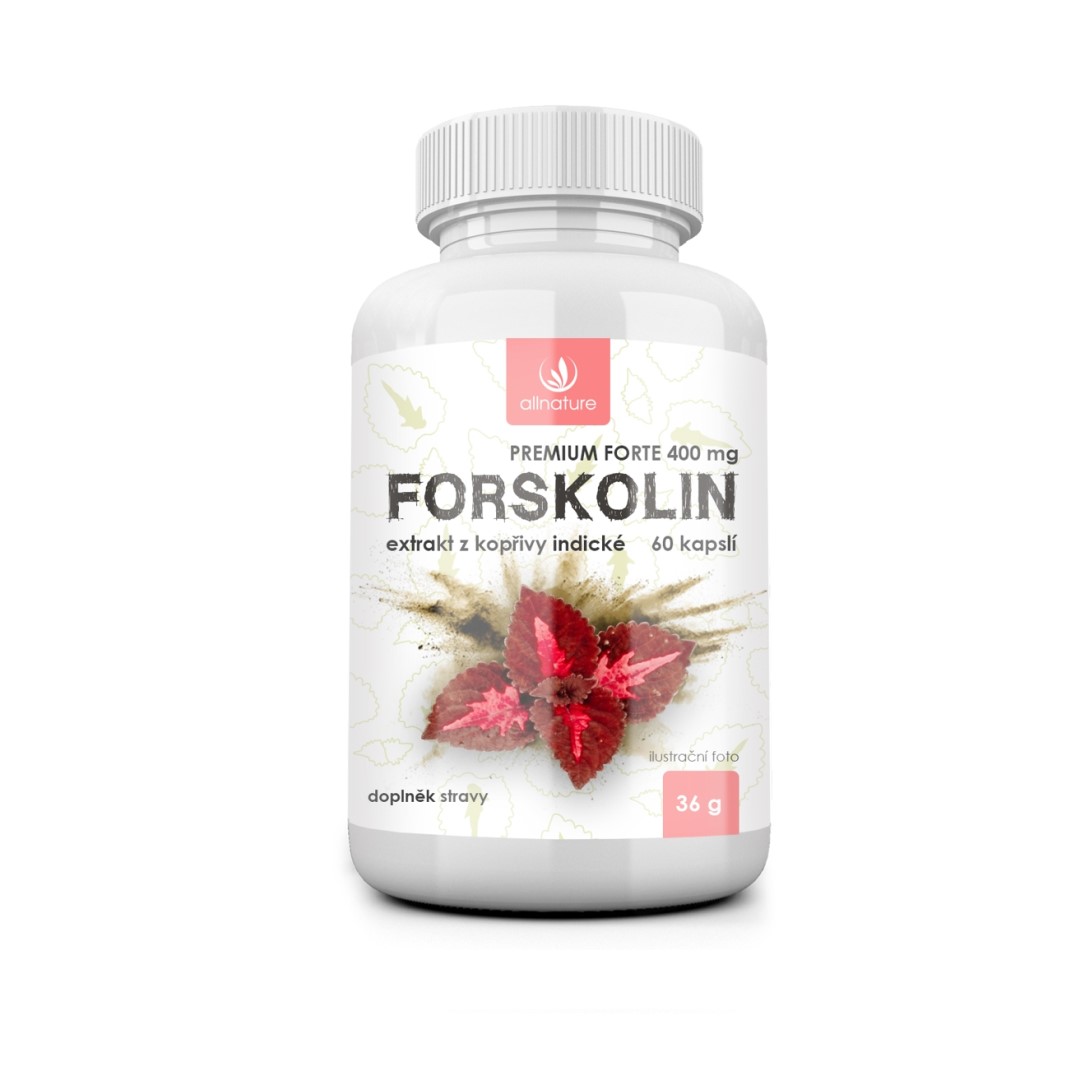 Allnature Forskolin Premium forte 400 mg 60 cps.