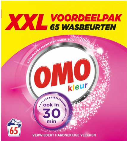 E-shop Omo Kleur XXL, 3,835 kg, 65 PD