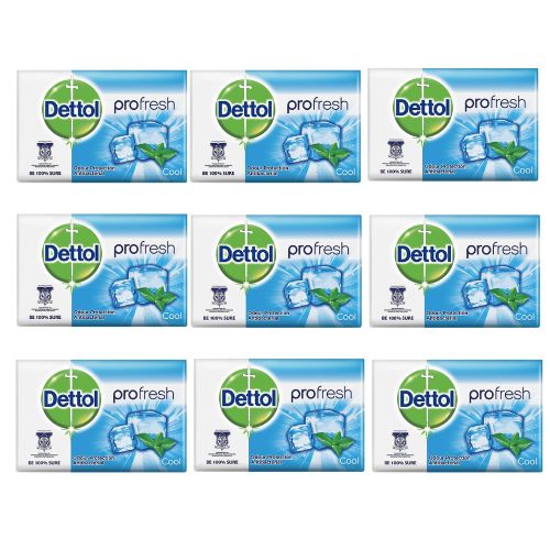 Dettol antibakteriálne pevné mydlo 9x100g COOL