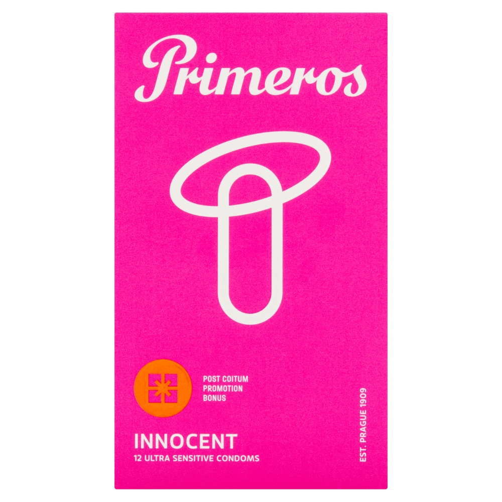 Primeros kondómy (12ks/kra) Innocent
