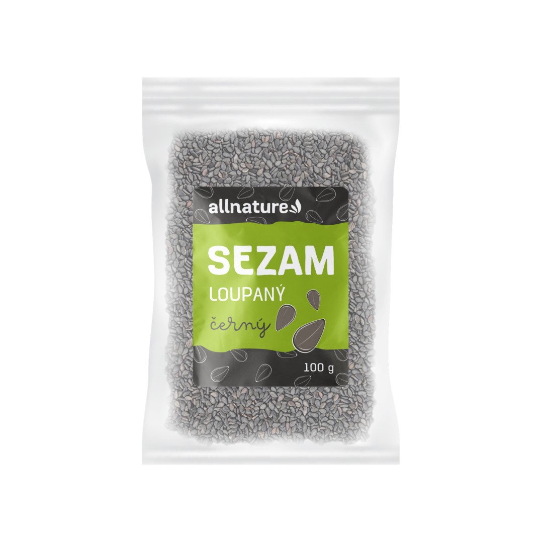 Allnature Sezam čierny 100 g