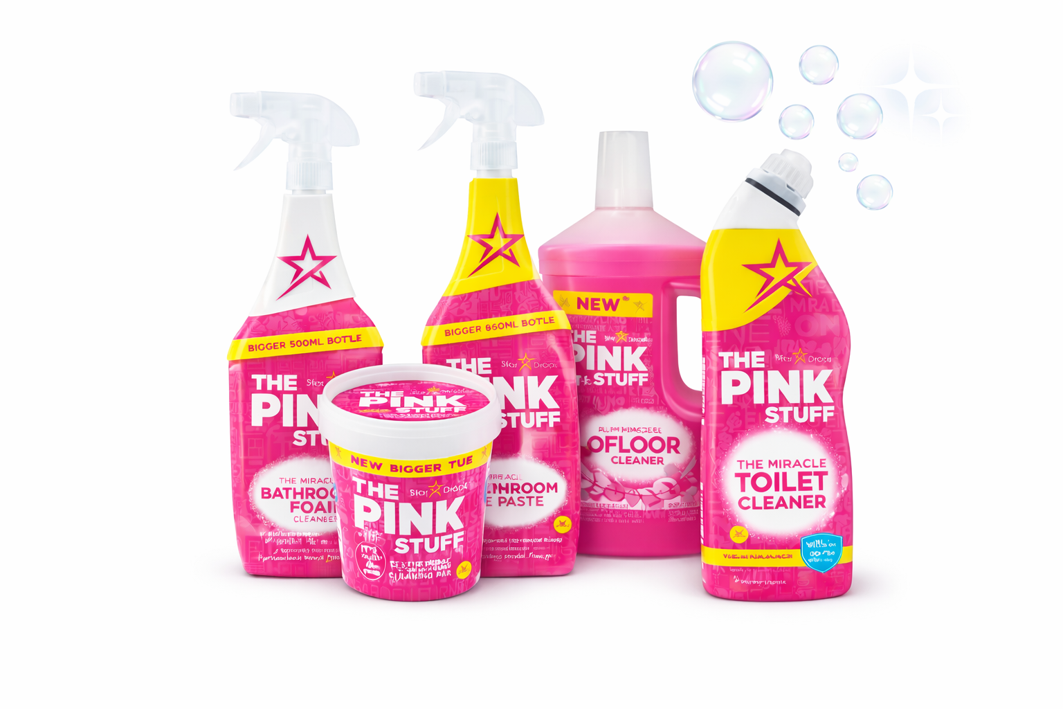 Pink Stuff – Kompletný upratovací set