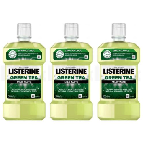 Listerine Green Tea 3x500 ml