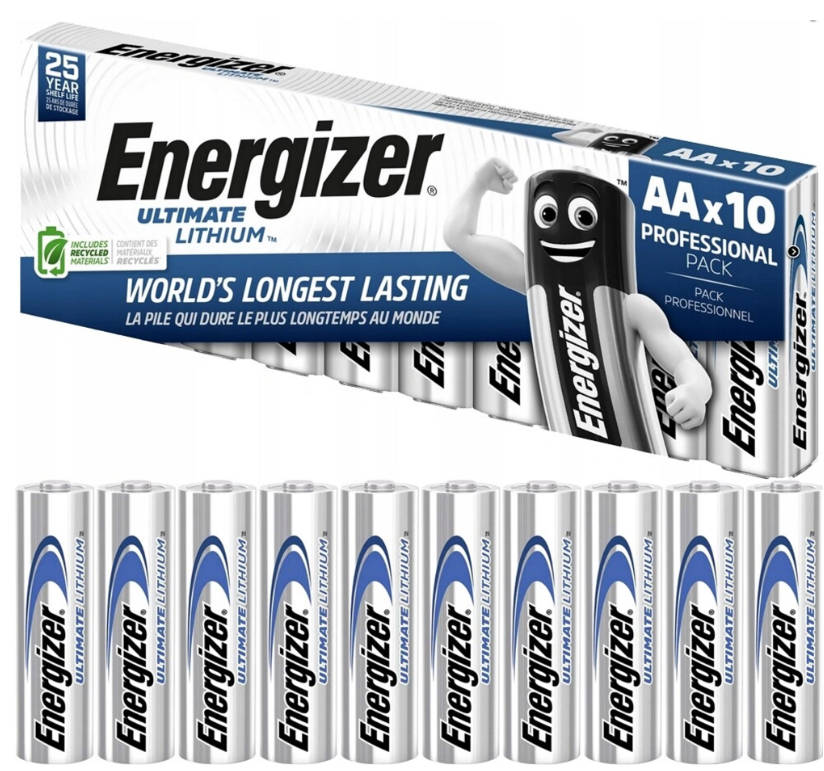 Energizer Ultimate Lítium AA 10ks