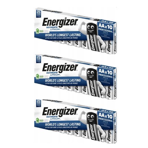 Energizer Ultimate Lítium AA 3x10ks