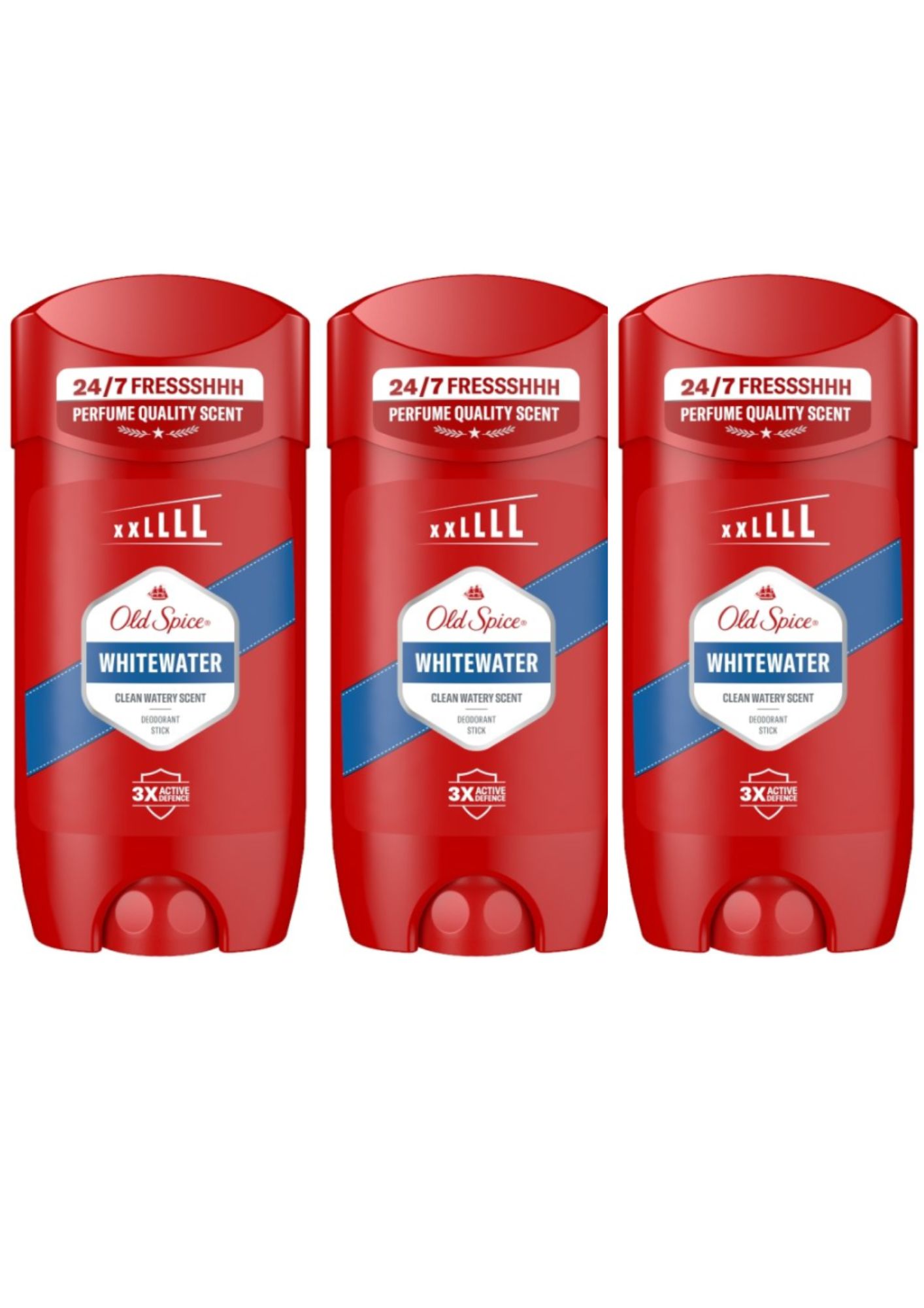 Old Spice Whitewater deostick 3x85 ml