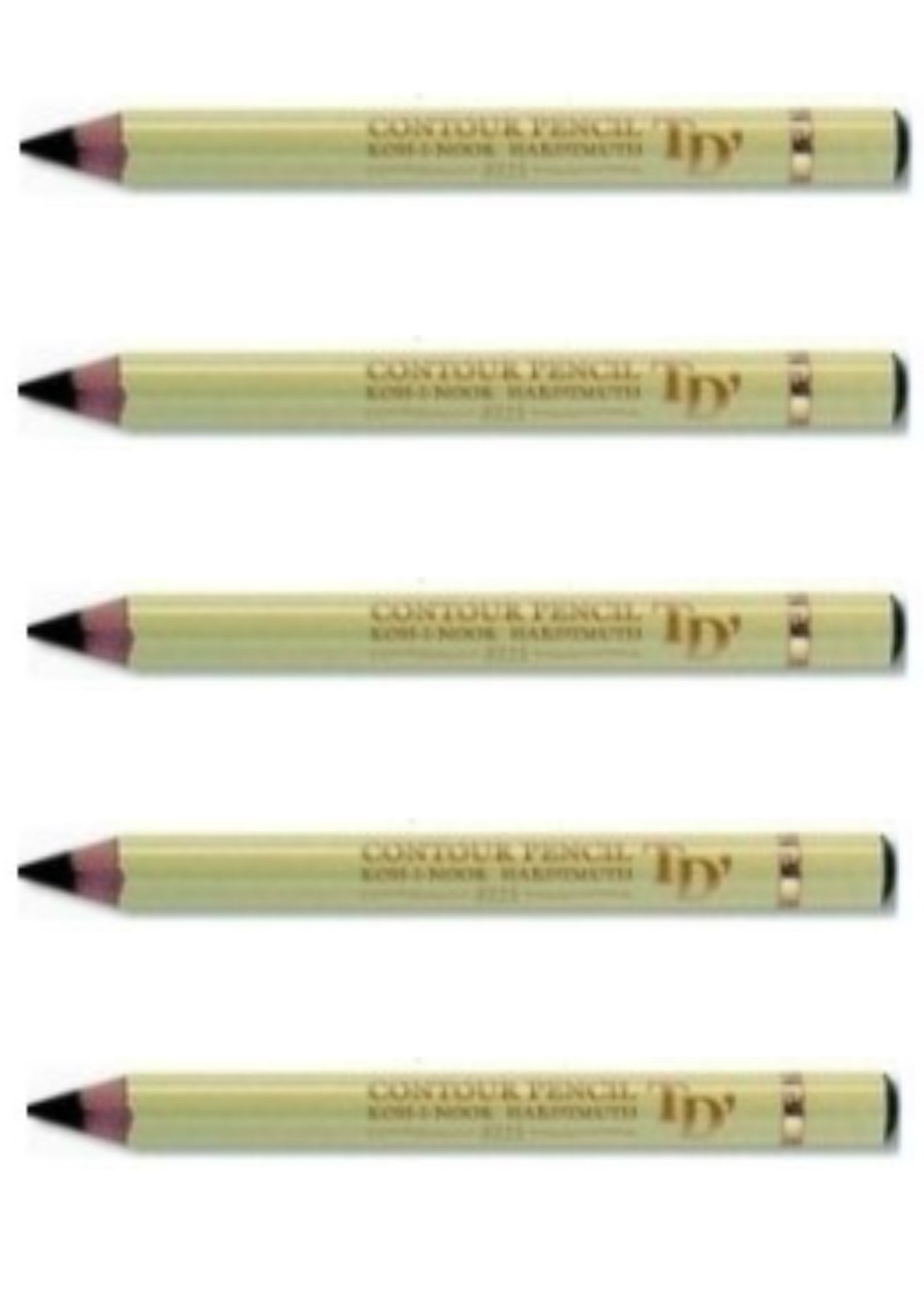 Koh-i-Noor ceruzka kontúrovacia čierna 5x1,2 g