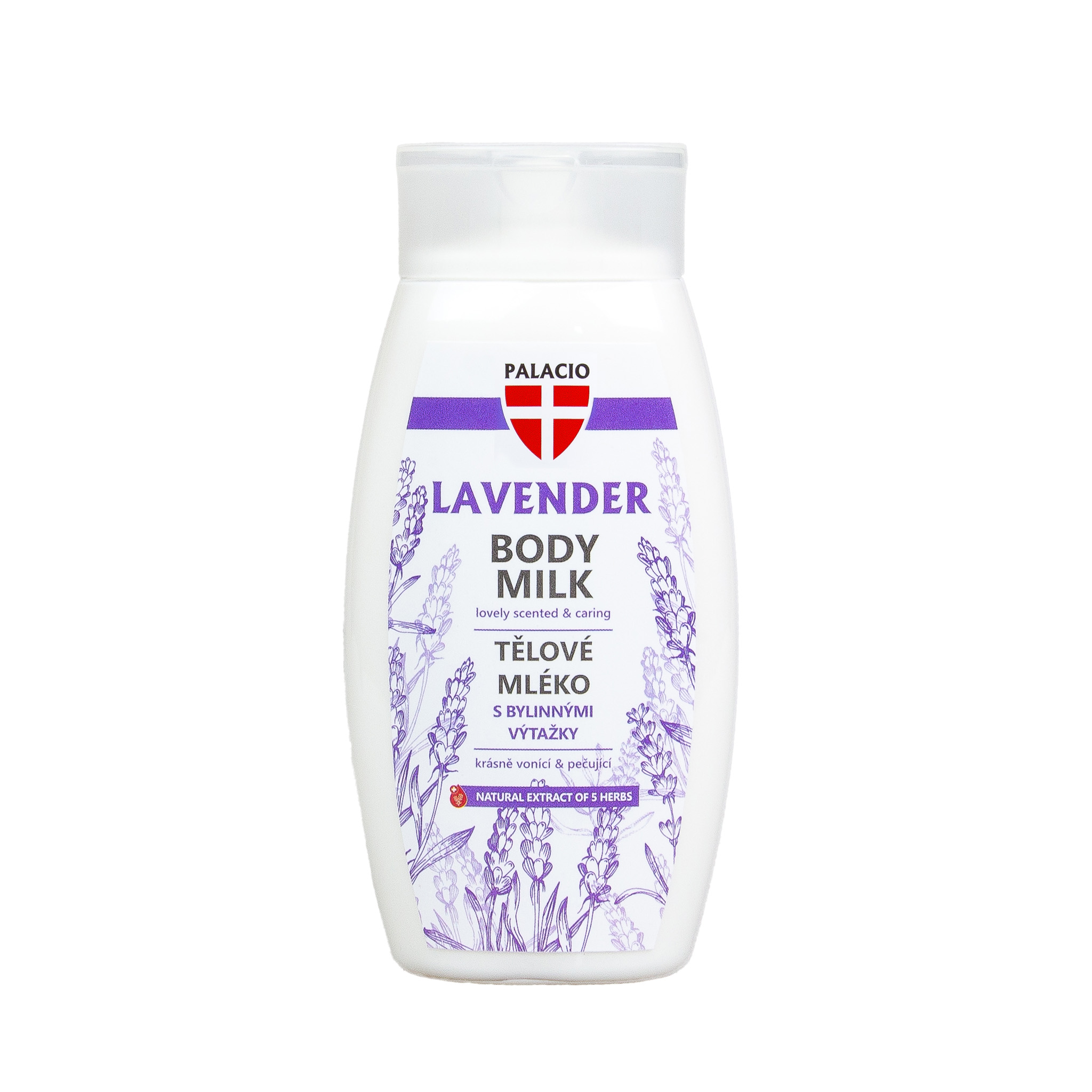 E-shop PALACIO Levanduľové telové mlieko, 250 ml