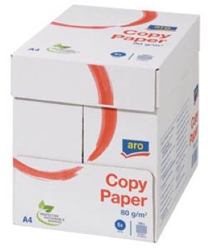 aro Papier kancelársky Copy Paper A4 80 g/m2 500 listov 5 ks