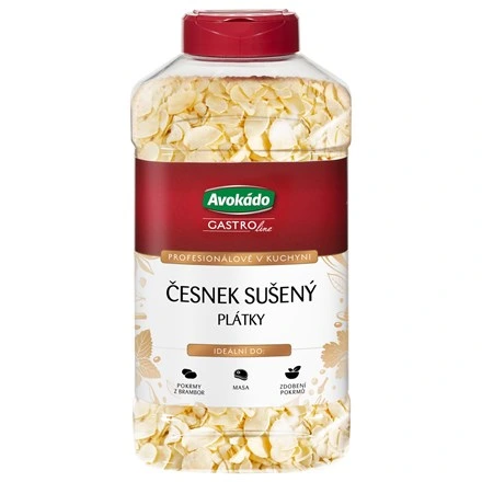 Avokádo Cesnak sušený plátky 650 g